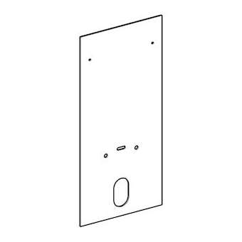 Habillage frontal Geberit Monolith pour bidet 101 cm: Sable gris / Verre|Geberit-GBR242.668.JL.1