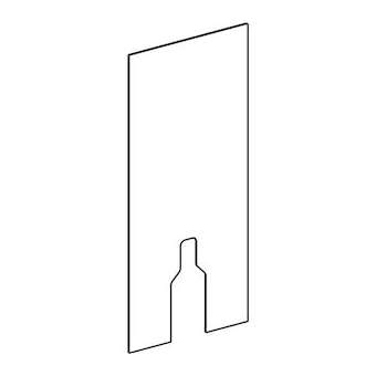 Habillage frontal Geberit Monolith WC sol, 114 cm: Aspect béton|Geberit-GBR242.667.JV.1
