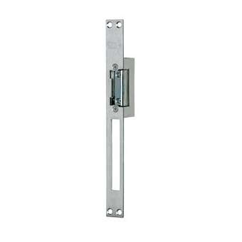 Gâche symétrique à émission 2 temps 12V AC/DC + têtière inox|CDVI-CDAT290STR12