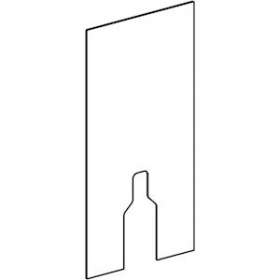 Habillage frontal Geberit Monolith WC sol, 101 cm: Gris velouté / Verre|Geberit-GBR242.382.JK.1