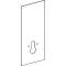 Habillage frontal Geberit Monolith WC sus, 114 cm: Gris velouté / Verre