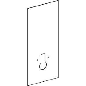 Habillage frontal Geberit Monolith WC sus, 114 cm: Gris velouté / Verre|Geberit-GBR242.662.JK.1