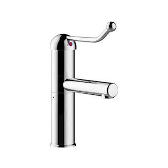 Mitigeur à bec orientable sans vidage h117 s150 Commande au coude - Modul'Mix|Sanifirst-SAN75267