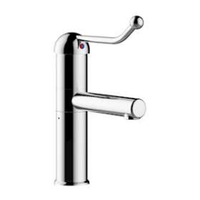 Mitigeur à bec orientable sans vidage h117 s150 Commande au coude - Modul'Mix|Sanifirst-SAN75267