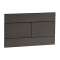 Façade avant seule 2 volumes tertio noir pour bâti-support avec réservoir