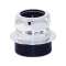 Nez de jonction diamètre 35 à 36mm pour tube diamètre 32mm chromé