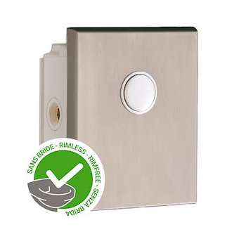 Robinet de chasse temporisé encastré P1000XL E adapté aux cuvettes sans bride|Presto-PSR14251SB