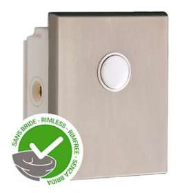 Robinet de chasse temporisé encastré P1000XL E adapté aux cuvettes sans bride|Presto-PSR14251SB