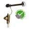Kit TC chasse prêt à poser P1000XL pour WC sans bride pour cloison de 15 à 200mm