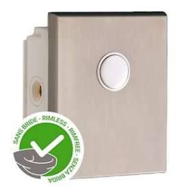 Robinet de chasse temporisé encastré P1000XL E ECO pour cuvettes sans bride|Presto-PSR14252SB