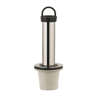 Bonde surverse inox évier D50 mm, avec anse, garde d'eau 120 mm, serrage 2/10 m|Valentin-VA273010000000