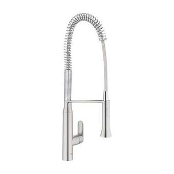 Mitigeur monocommande Evier K7 Supersteel|Grohe-GO232950DC0