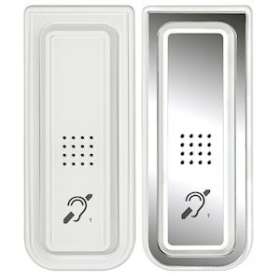 Enjoliveur de combiné pour jp4med & jp4hd livré avec Façade blanche et miroir|Aiphone-AIPJPEC