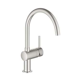 Mitigeur monocommande Evier Minta Supersteel|Grohe-GO232917DC0