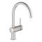 Mitigeur monocommande Evier Minta Supersteel|Grohe-GO232917DC0