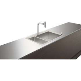 C71-F655-09 Ensemble évier/mit 180x450, avec mit Select 200 2 trous av sBox chr|Hansgrohe-HA343206000
