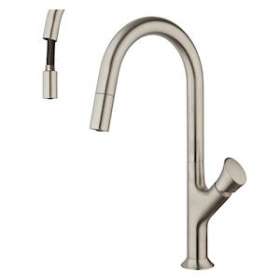 Mitigeur TROPIC a douchette gris inox|Paini france-PIN64PGI591