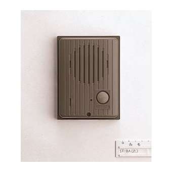 Platine portier saillie avec un bouton|Aiphone-AIPIFDA