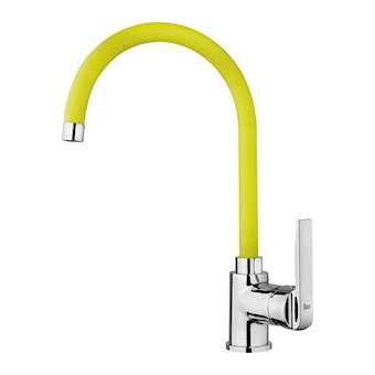 MIT.EVIER - KOME CHROME/JAUNE|Thewa-TWAKOM12Y