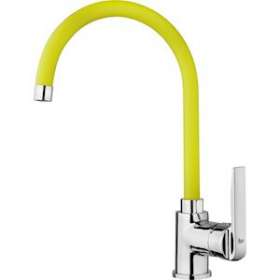 MIT.EVIER - KOME CHROME/JAUNE|Thewa-TWAKOM12Y