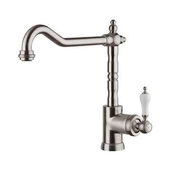 Mitigeur cuisine duomo pvd grey acier|Paini france-PIN88PW572