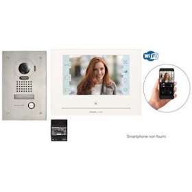 Kit vidéo platine encastrée avec moniteur écran 7' avec module wifi intégré|Aiphone-AIPJOS1FW