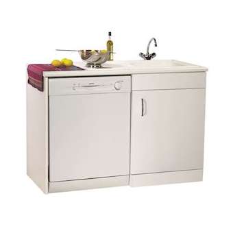 LAV'VAISSELLE INTÉGRAL 19H L1200: Sous-évier L570 1 porte + joue|Neoform industries sas-UIDS15WA31057HE