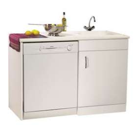 LAV'VAISSELLE INTÉGRAL 19H L1200: Sous-évier L570 1 porte + joue|Neoform industries sas-UIDS15WA31057HE