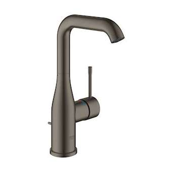 Mitigeur monocommande Lavabo Taille L Essence Hard Graphite brossé|Grohe-GO232628AL1