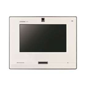 Moniteur blanc vidéo ip / sip écran tactile 7' mains libres|Aiphone-AIPIXMV7W