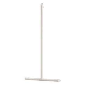 Barre de maintien en T Be-Line D35 H.1130x500 alu blanc|Delabie-DL5511944W
