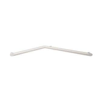 Barre d'angle 2 murs Be-Line D35 695x695 aluminium blanc|Delabie-DL5511941W
