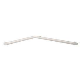 Barre d'angle 2 murs Be-Line D35 695x695 aluminium blanc|Delabie-DL5511941W