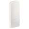 Cache fix. Be-Line blanc ac plaque (pr barre 511960-511964)|Delabie-DL5511950FW
