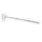 Barre rabattable Be-Line D42 L.850 aluminium blanc|Delabie-DL5511964W