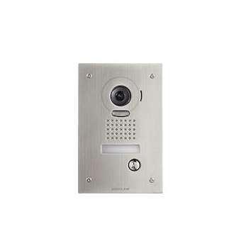 Platine vidéo couleur avec zoom encastrée inox résistante au vandalisme|Aiphone-AIPJPDVF