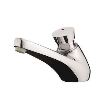 P605s Robinet simple lavabo sur plage temporisé 15s, chaud G1/2|Presto-PSR64632