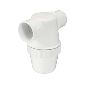 Siphon lavabo a coller horiz.d.32 pvc-c blanc|Nicoll-NCL1YF1CB