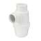 Siphon lavabo a coller verti.d.40 pvc-c blanc