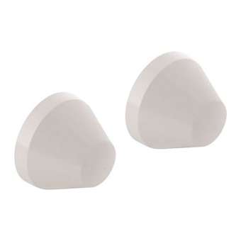 Jeu de cache-boulons Geberit (2 pc.): Chromé mat|Geberit-GBR217.713.46.1