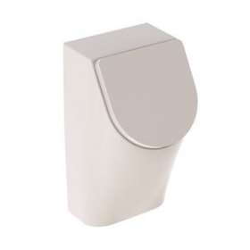Urinoir Geberit Renova Plan avec couvercle, alim. Et sortie encastrées: T30cm|Geberit-GBR235120000