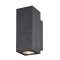 ENOLA, applique ext, carré, S, anthracite, LED, 7W, 3000K/4000K, IP65, up/down|SLV-DC51003418
