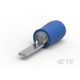 PIDGL 2,5-11-Cosse préisolée renforcée-embout plat cranté 3x11mm-Bleu-1-2,6mm²|TE Connectivity ( Ex Tyco Simel )-TYS606200