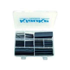 Boite d'assortiment de 9 tailles de gaine thermorétractable PLF100 noire|Klauke-KKETHERMOBOX