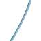 Gaine thermorétractable 2/1 sans adhésif 101.6/50.8 mm 1 m bleue