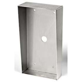Cadre saillie inox avec visière pour façades fdb1,fdb2 & fdb4|Aiphone-AIPSKDB