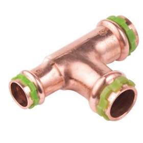 VSH SudoPress Cuivre Té réduit FFF 22x15x15|Aalberts Integrated Piping Systems BV-IPH6670532