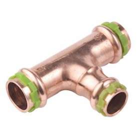 VSH SudoPress Cuivre Té réduit FFF 22x15x22|Aalberts Integrated Piping Systems BV-IPH6670554