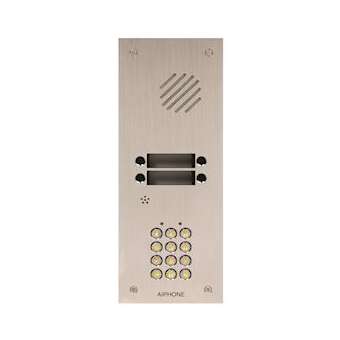 Platine inox 4 bp enc. clavier codé pour kitda3, kitda4&da4ds|Aiphone-AIPKDA4