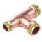 VSH SudoPress Cuivre Té réduit FFF 14x12x12|Aalberts Integrated Piping Systems BV-IPH6670413